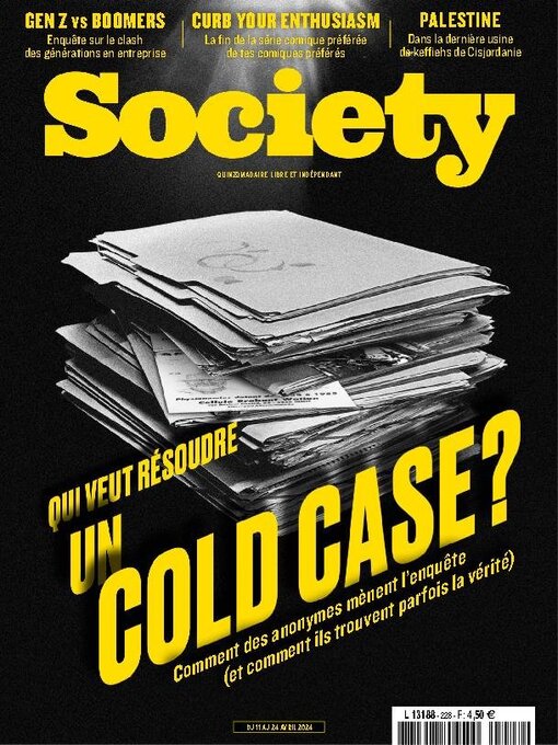 Title details for Society by So Press - Available